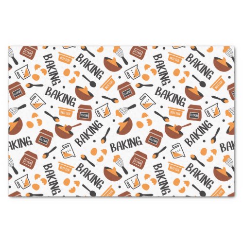 Sweet Cute Baking Art Pattern I Tissue Paper