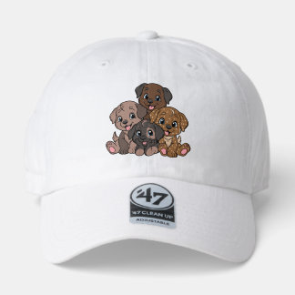 Sweet Cute Cartoon Puppies 47 Brand Hat