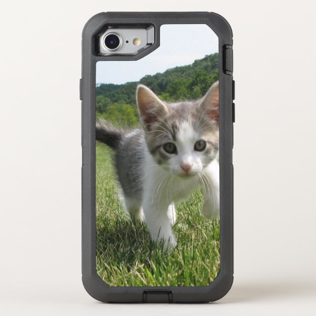 Sweet Cute Cat Otterbox iPhone Case (Back)