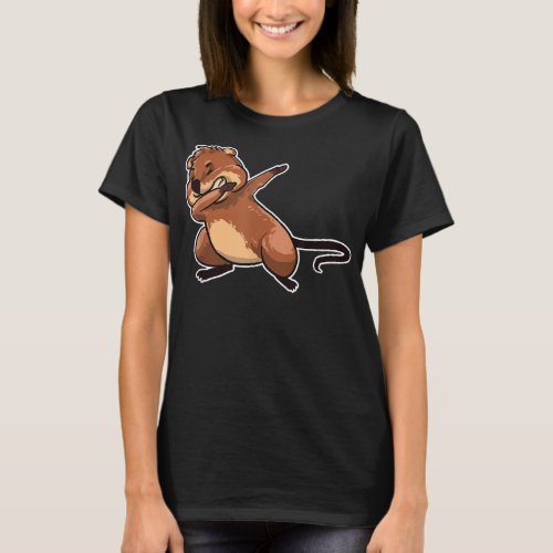 Sweet  Cute Dabbing Quokka Mini Kangaroo T_Shirt