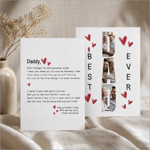 Sweet Daddy-to-Be Father’s Day Holiday Card