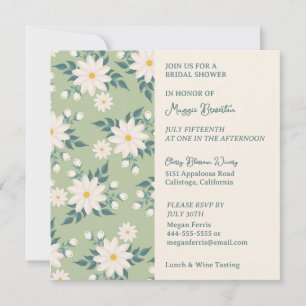 Sweet Daisies Bridal Shower Invitation