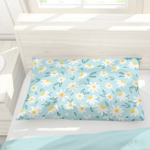 Sweet Daisies Pattern Pillow Case