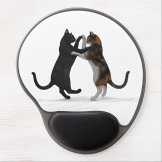 Sweet Dancing Cats Gel Mouse Pad
