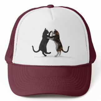 Sweet Dancing Cats Trucker Hat