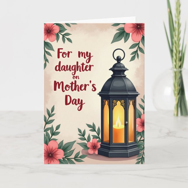 Sweet Daughter Mothers Day Card (Front)