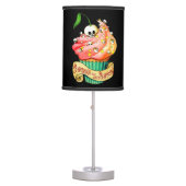 Sweet & Deadly  Skull Cupcake Table Lamp (Front)
