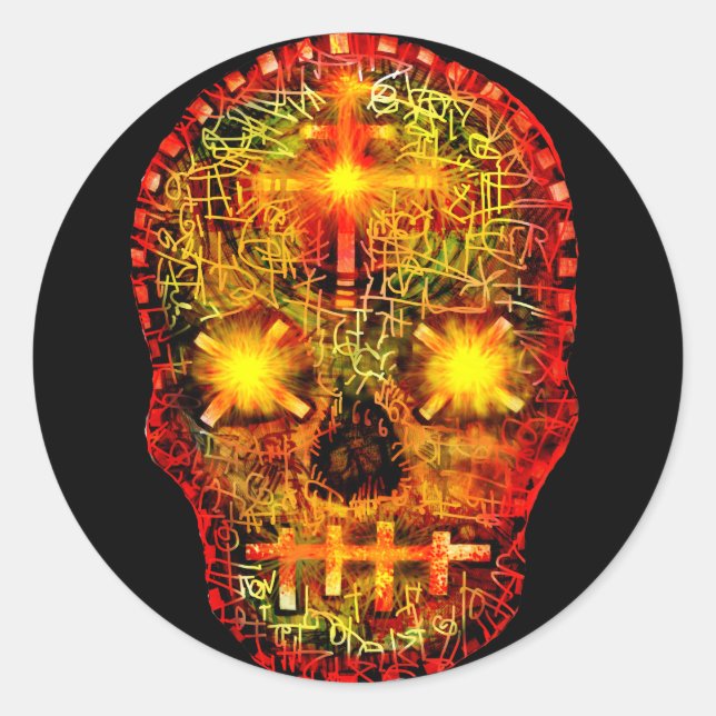 Sweet Death Classic Round Sticker (Front)