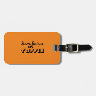 Sweet Designs by Toffie Front and Back No Hassle Luggage Tag