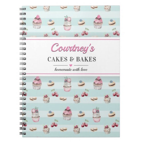 Sweet Dessert Cakes Recipes Home Baker Pastry Chef Notebook
