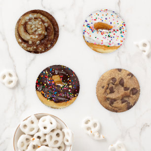 Sweet Dessert Novelty Food Collection Coaster Set