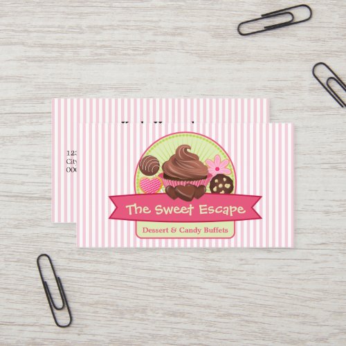 Sweet Desserts Business Cards
