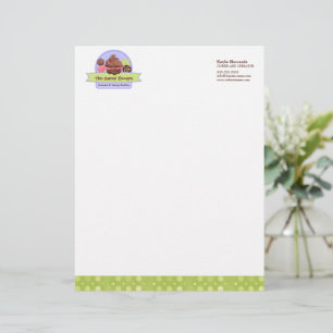 Sweet Desserts Bakery Letterhead