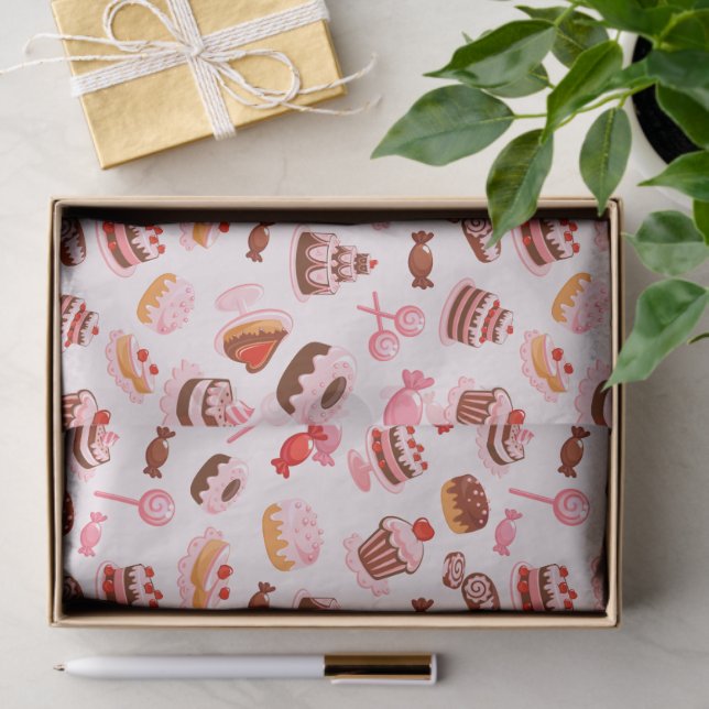 Sweet Desserts Tissue Paper (Gift)