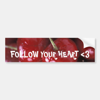 Sweet Destiny Fruit Salad Cherries Bumper Sticker