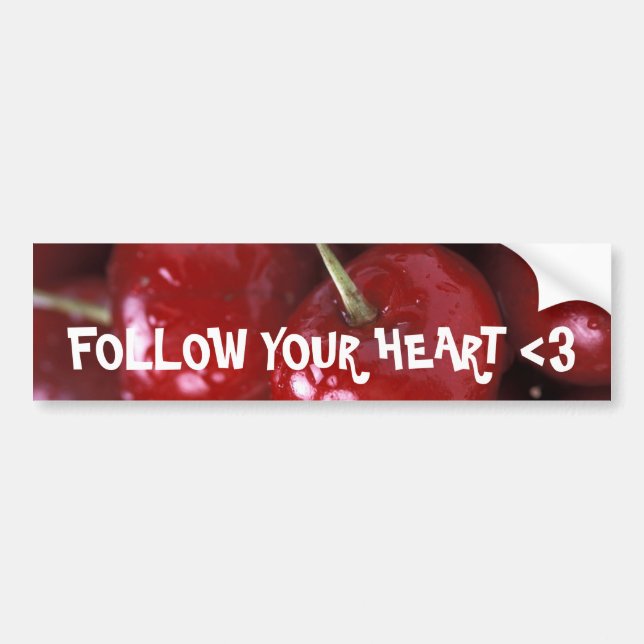 Sweet Destiny Fruit Salad Cherries Bumper Sticker (Front)