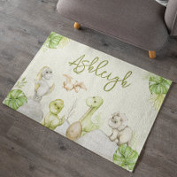 Sweet Dinosaur Rug