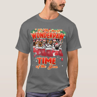 Sweet Dog Breeds Dog Lover Christmas T-Shirt