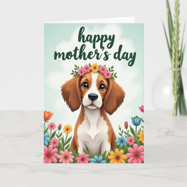 Sweet Dog For My Wife Card (Front)