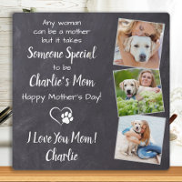 Sweet Dog Mom Personalized Pet Photo Mother's Day 