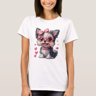 Sweet dog Valentine's Day T-Shirt