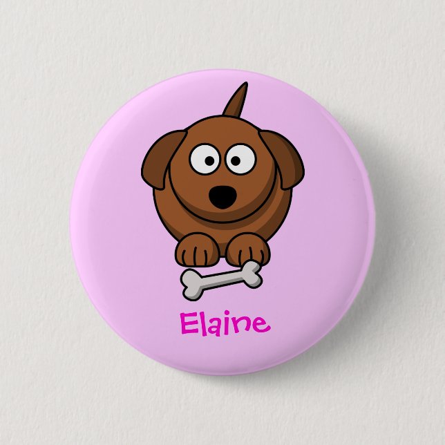 Sweet doggy button (Front)