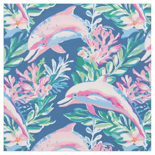Sweet Dolphin Reef Fabric