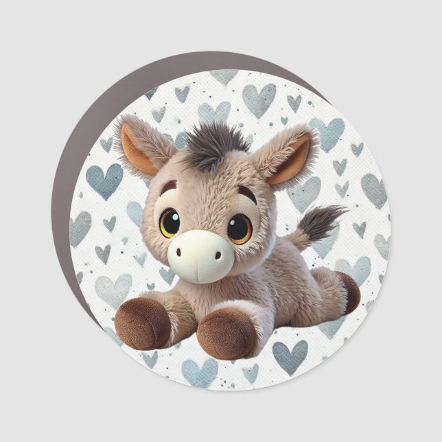 Sweet ‎Donkey Car Magnet (Front)