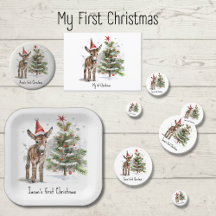 Sweet Donkey's First Christmas, custom