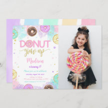Sweet Donut Birthday Photo