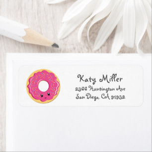 Sweet Donut Girls Address Label