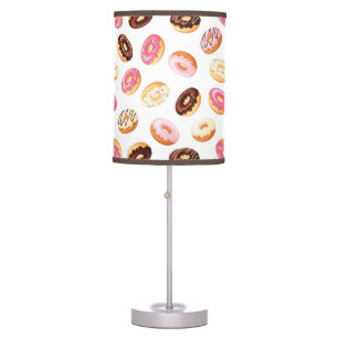 Sweet Donut Pattern Table Lamp