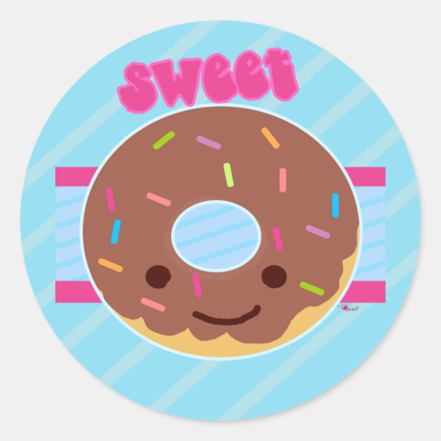 Sweet Donut Sticker (Front)