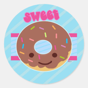 Sweet Donut Sticker