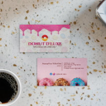 Sweet Donuts Business | Pink Cute Cream