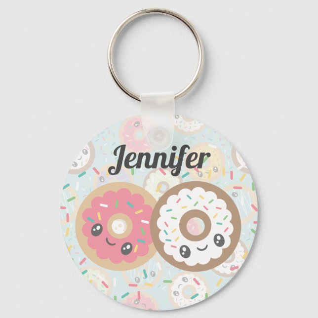 Sweet Donuts Keychain (Front)