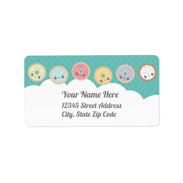 Sweet Donuts Label (Front)