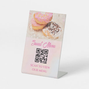 Sweet Donuts Pedestal Sign