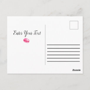 Sweet donuts with colorful glaze ceramic ornament postcard