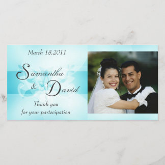 Sweet Dream Thank You Wedding Card