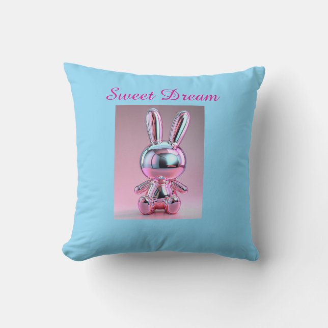 Sweet Dream Throw Pillow (Front)
