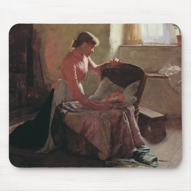 Sweet Dreams, 1892 Mouse Pad (Front)