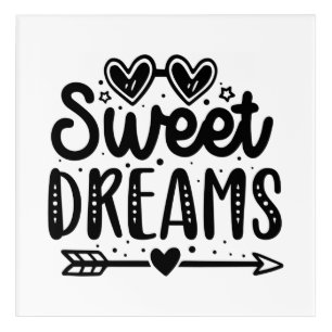 Sweet dreams acrylic print