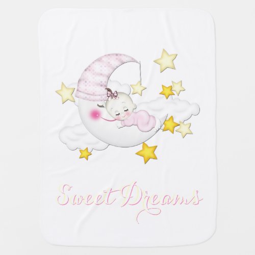 Sweet Dreams Baby Girl Blanket