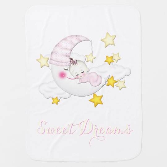 Sweet Dreams Baby Girl Blanket