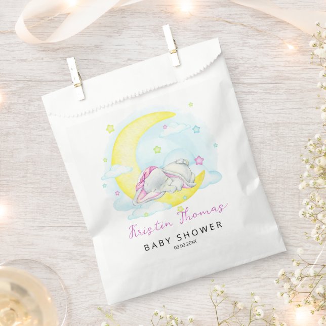 Sweet Dreams Baby Shower Favor Bag (Clipped)
