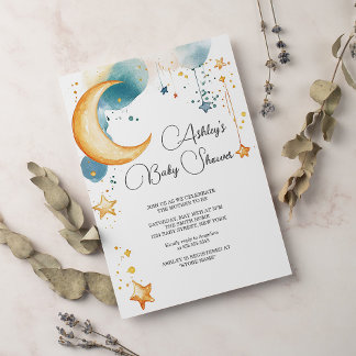 Sweet Dreams Baby Shower Invitation