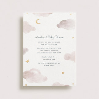 Sweet Dreams Baby Shower Invite