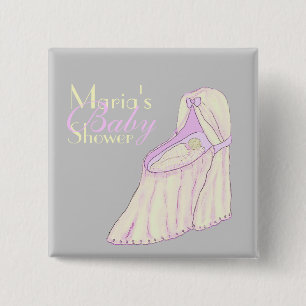 Sweet Dreams Baby Shower Personalized Buttons