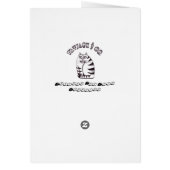 sweet dreams Basset card (Back)